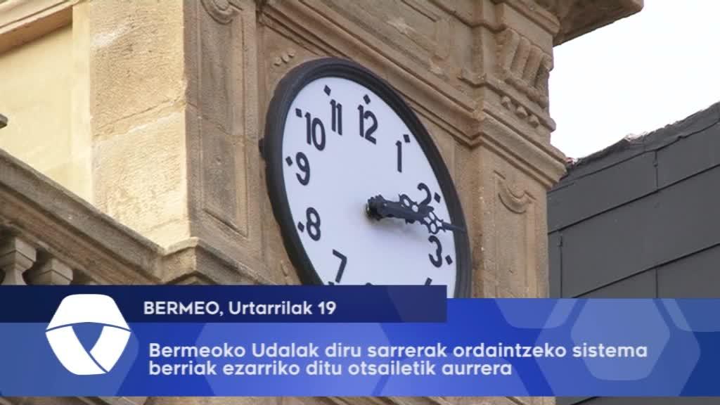 Bermeoko Udalak zergak, isunak edo zuzenbide publikoko beste diru sarrerak ordaintzeko sistema berriak ezarriko ditu otsailetik aurrera
