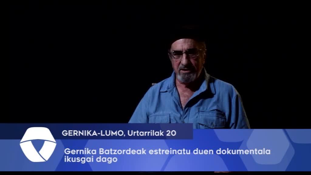 Guernica gernikarakoek estreinatu zuten dokumentala zabaldu dute