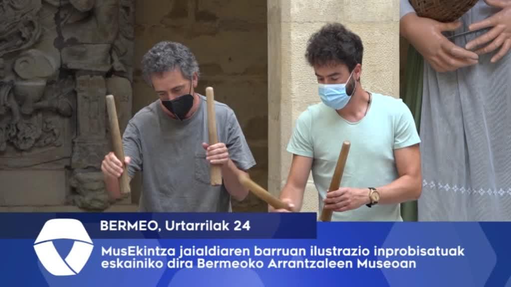 Mus Ekintza Jaialdiaren barruan ilustrazio inprobisatuak eskainiko dira Bermeoko Arrantzaleen Museoan