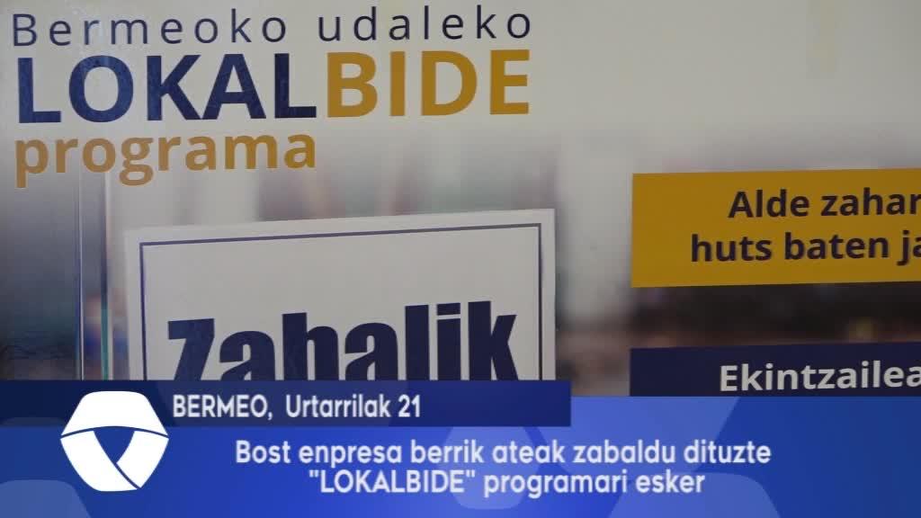 Bost enpresa berrik ateak zabaldu dituzte  Lokalbide  programari esker