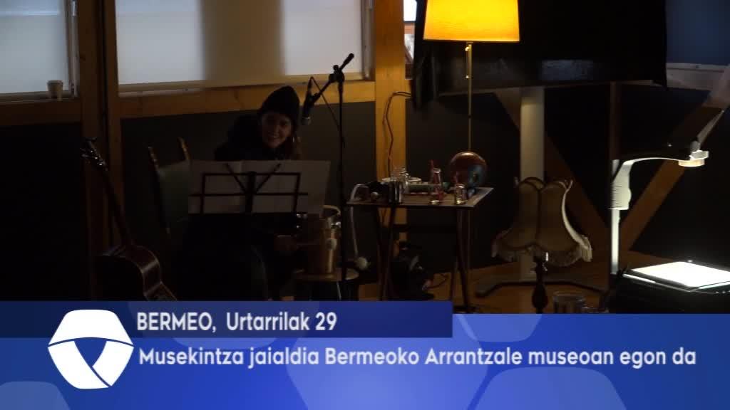 Musekintza jaialdia Bermeoko Arrantzale museoan egon da