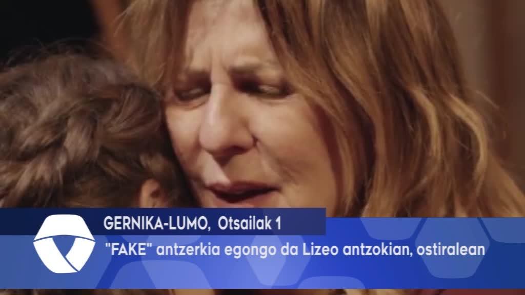 “Fake” antzerkia egono da Lizeo antzekian,ostiralean