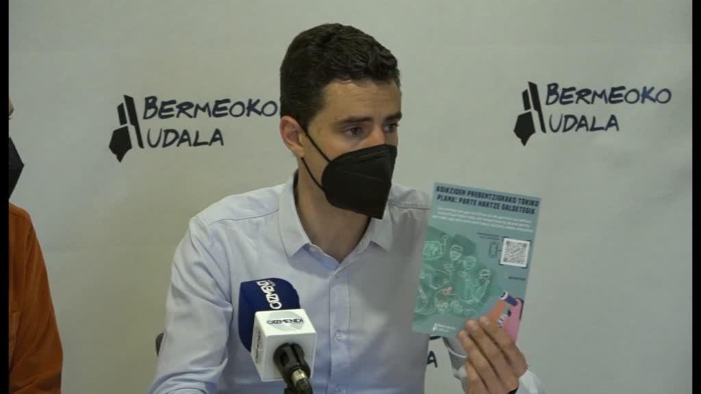Adikzioen prebentzioko bigarren fasearen aurkezpena, Bermeon
