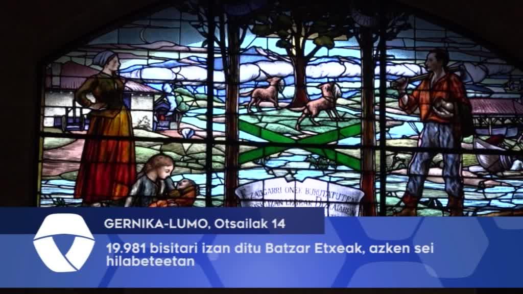 19.981 bisitari izan ditu Batzar Etxeak, azken sei hilabeteetan