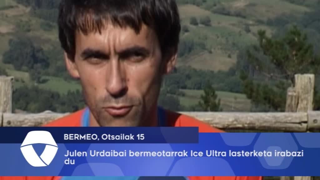 Ice lasterketa irabazi du Julen Urdaibai bermeotarrak