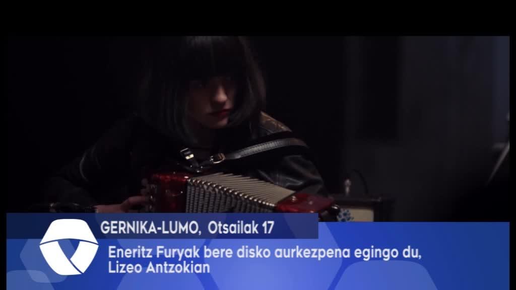 Eneritz Furyak bere Emadan izeneko disko aurkezpena eskainiko du, Lizeo Antzokian