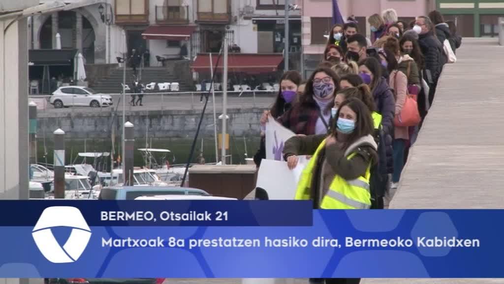 Martxoak 8a prestatzen hasiko dira, Bermeon