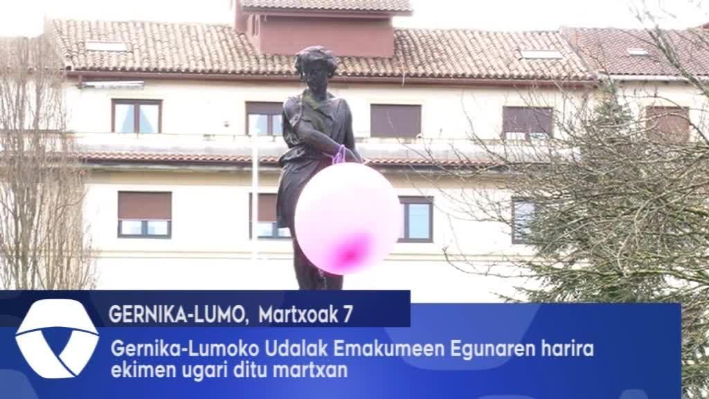 Gernika-Lumoko Udalak ekimen ugari aurkeztu ditu Martxoaren 8aren harira