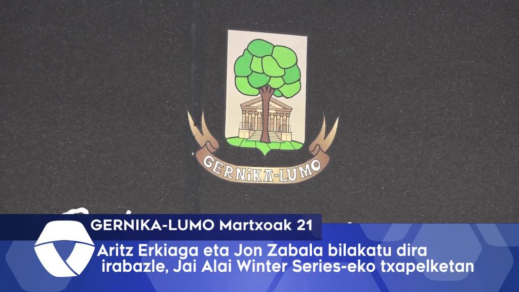 Aritz Erkiaga eta Jon Zabala izan dira Jai Alai Winter Series txapelketako irabazleak