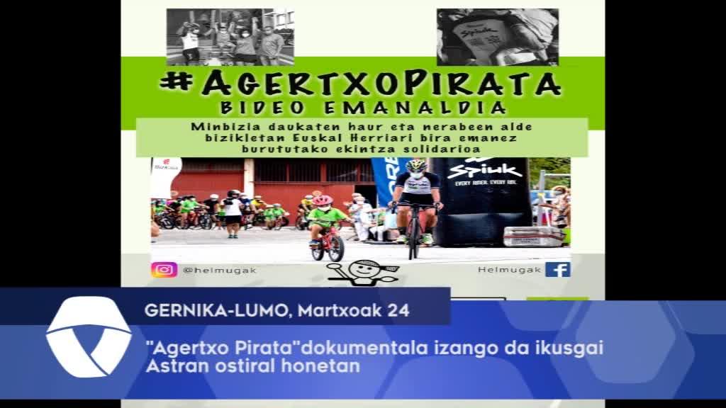 Agertxo Pirata dokumentala izango da ikusgai Astran ostiral honetan