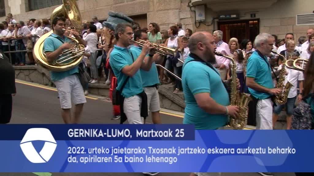 Txosnak jartzeko eskaera egin daiteke Udaletxean,  apirilaren 5era arte