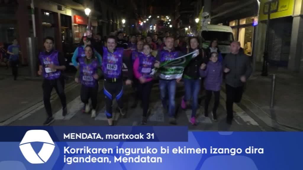 Korrikaren inguruko bi ekimen izango dira, igandean