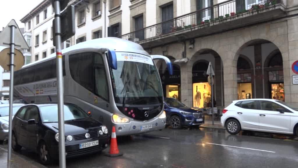 Laguntza humanitarioa daraman autobusa Varsoviarantz abiatu da