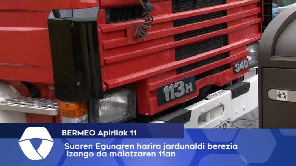 Jardunaldi bereziak izango dira maiatzean Bermeon suaren arriskuez informatzeko