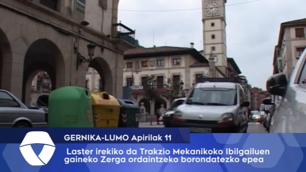 Laster irekiko du Gernika-Lumoko Udalak Trakzio Mekanikodun Ibilgailuen Zerga ordaintzeko epea