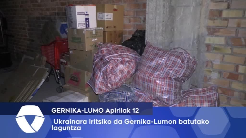 Ukrainara iritsiko da Gernika-Lumon batutako laguntza