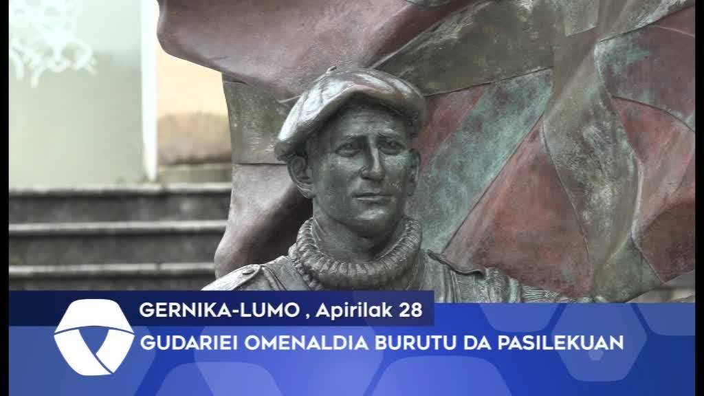 Gudariei omenaldia burutu da, Pasilekuan