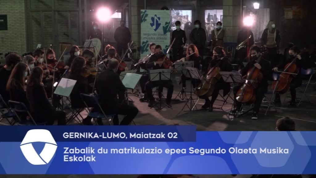 Zabalik dago jada Segundo Olaeta Musika Eskolaren matrikulazio epea