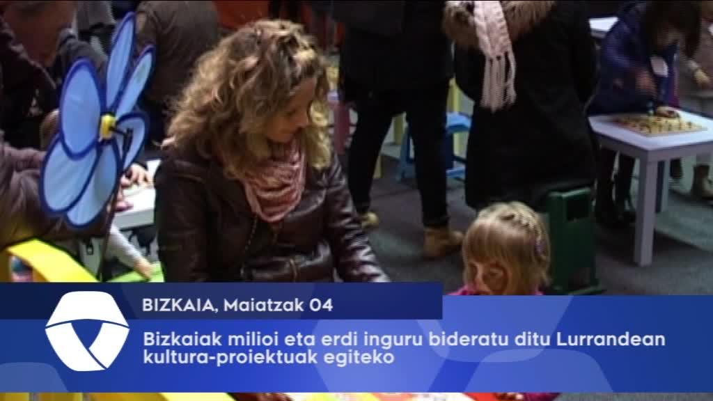 Bizkaiak milioi eta erdi euro inguru bideratu ditu lurraldean kultura-proiektuak egiteko