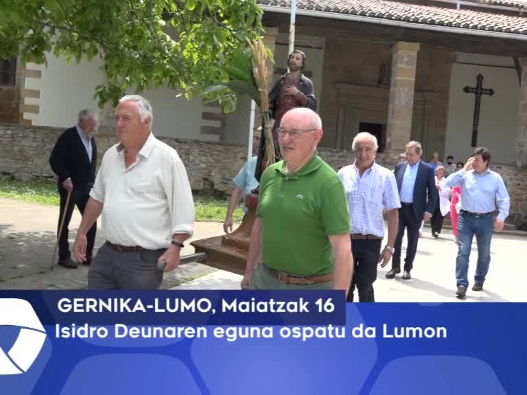Isidro Deunaren eguna ospatu dute Lumon