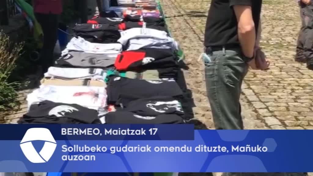 Omenaldia egin zaie Sollubeko gudariei, Mañuko auzoan