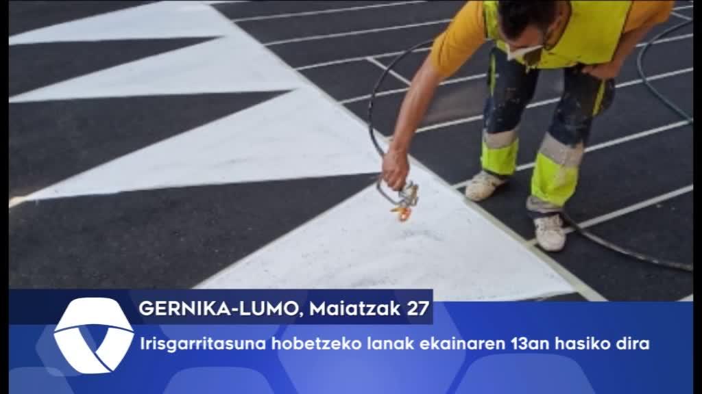 Irisgarritasuna hobetzeko lanak ekainaren 13an hasiko da