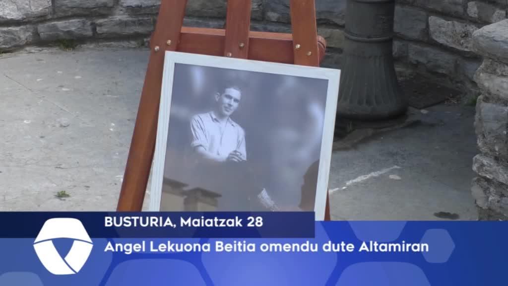 Angel Lekuona Beitia omendu dute, Altamiran