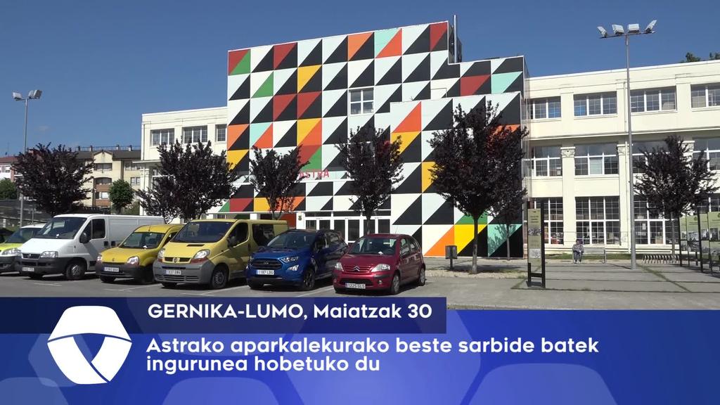 Astrako aparkalekurako beste sarbide batek ingurunea hobetuko du