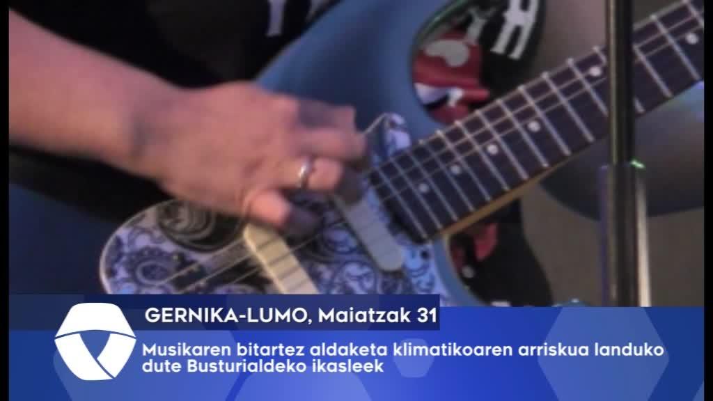 Musikaren bitartez aldaketa klimatikoaren arriskua landuko dute Busturialdeko ikasleek
