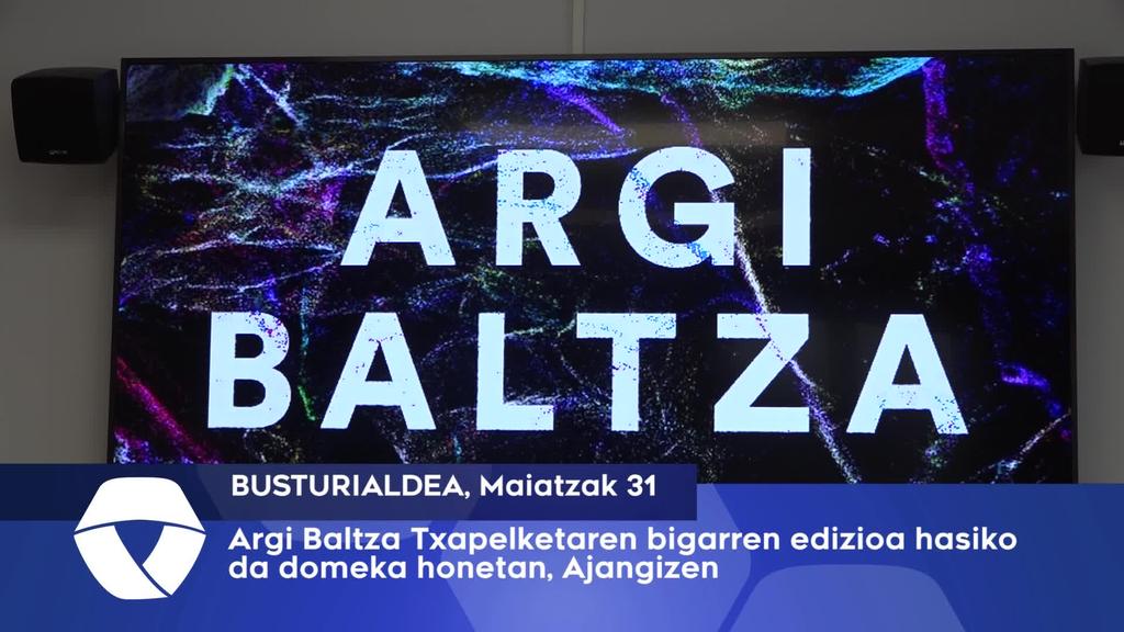 Argi Baltza Txapelketaren bigarren edizioa hasiko da domeka honetan