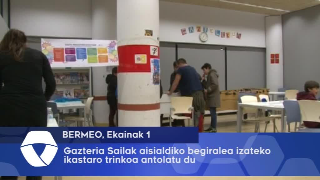 Gazteria Sailak aisialdiko begiralea izateko ikastaro trinkoa antolatu du