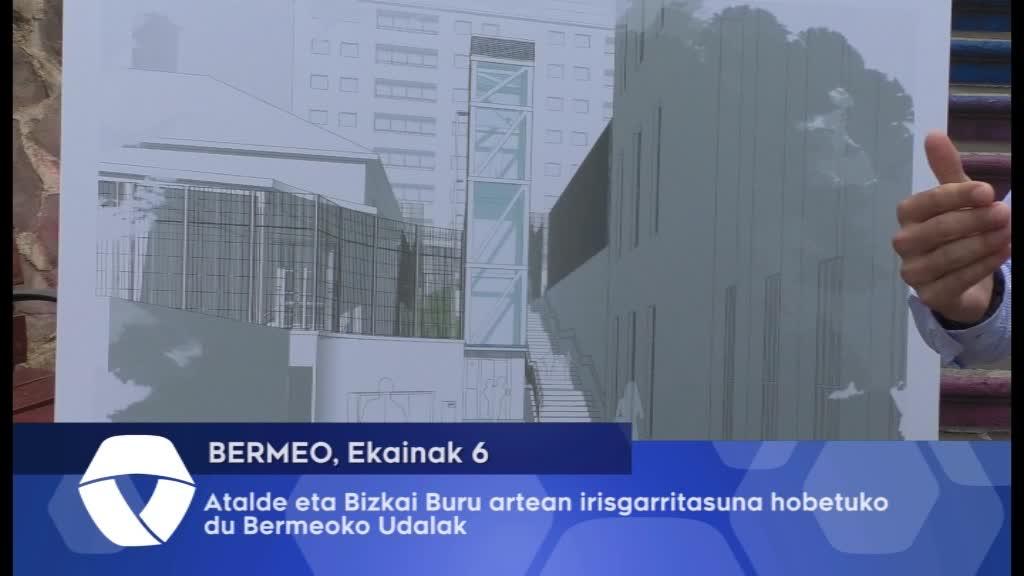 Atalde eta Bizkai Buru kaleen arteko irisgarritasuna hobetuko du Bermeoko Udalak