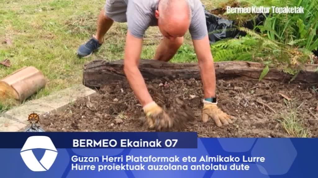 Almika auzoan auzolana burutu du Guzan-ek Lurre Hurre proiektuarekin batera