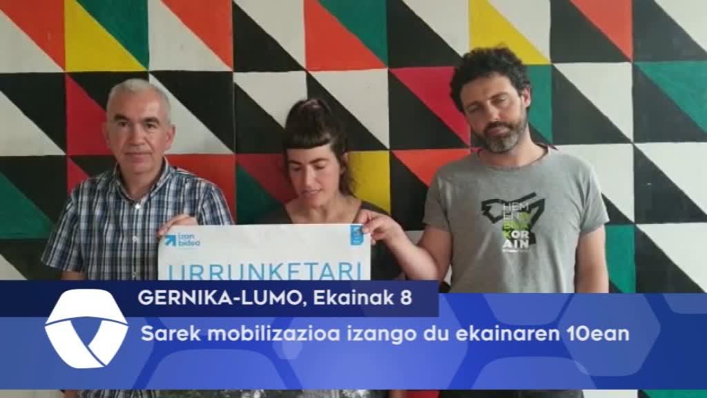 Sarek mobilizazioa izango du, ekainaren 10ean