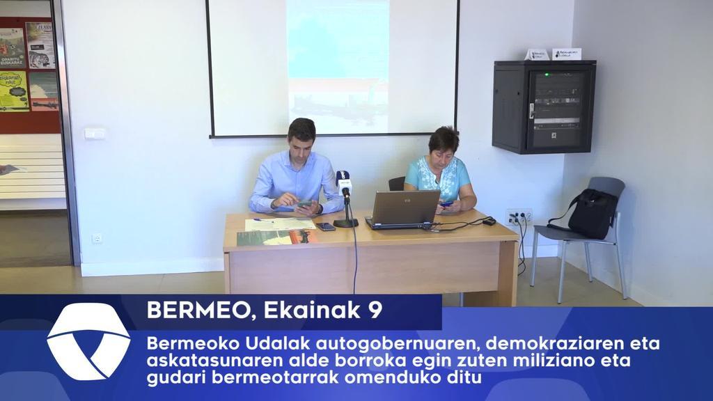 Bermeoko Udalak autogobernuaren, demokraziaren eta askatasunaren alde borroka egin zuten miliziano eta gudari bermeotarrak omenduko ditu