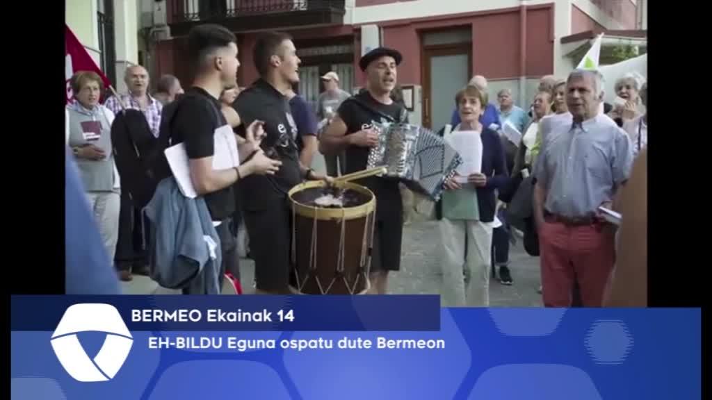 EH-Bildu eguna ospatu dute Bermeon