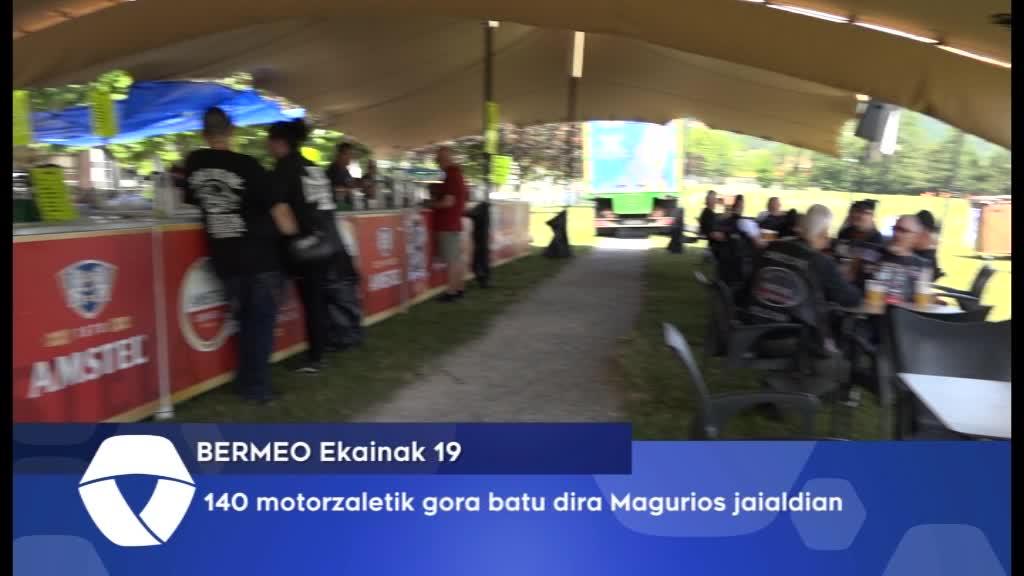 140 motorzaletik gora batu dira Magurios jaialdian