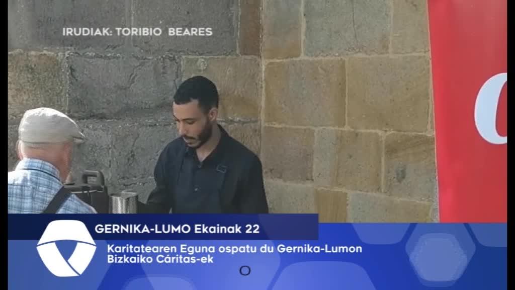 Bizkaiko Cáritas-ek egun berezia ospatu du Gernika-Lumon