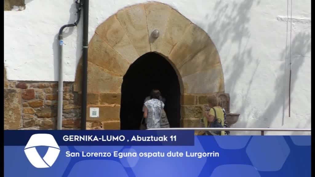 San Lorenzo Eguna ospatu dute Lurgorrin