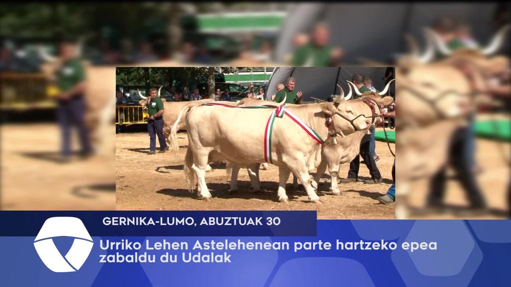 Udalak Urriko Lehen Astelehenean parte hartzeko epea zabaldu du
