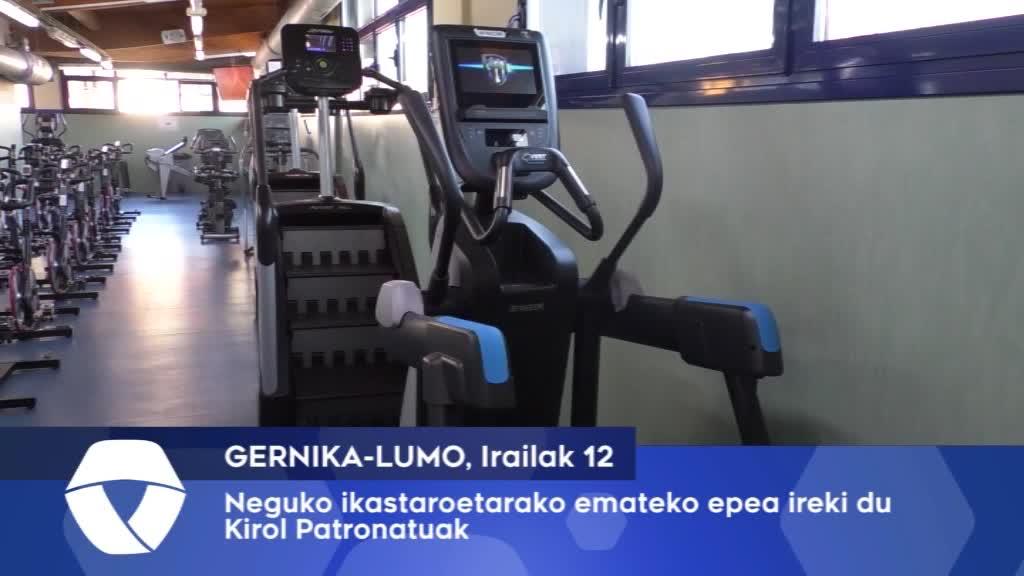 Neguko ikastaroetan izena emateko epea ireki du Kirol Patronatuak