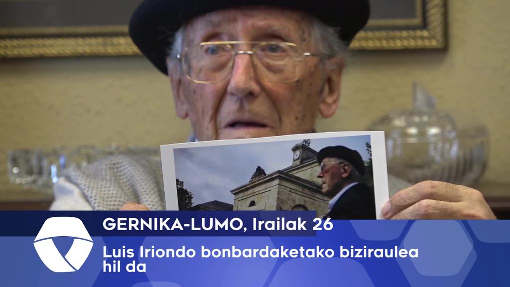 Luis Iriondo hil da