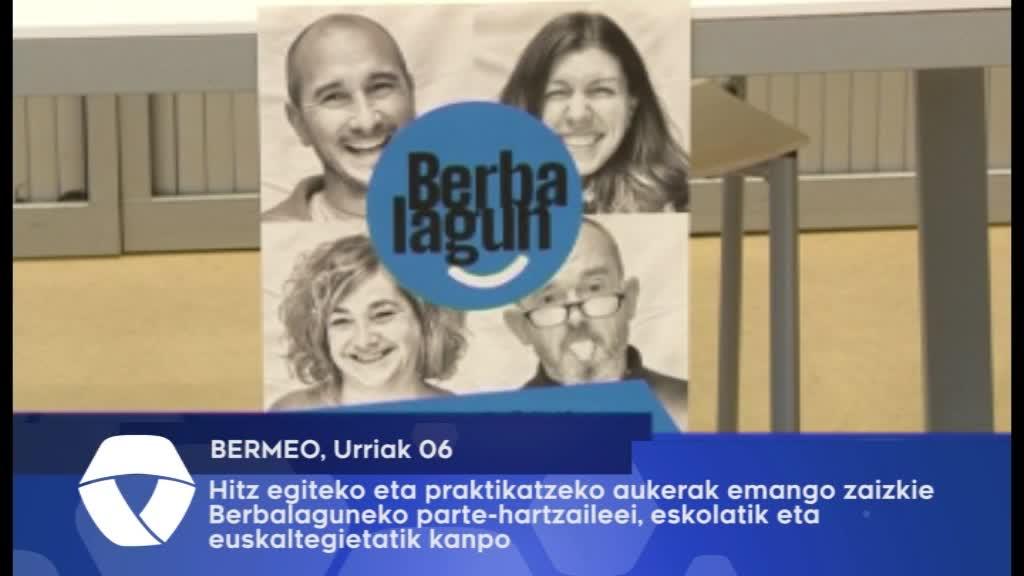 Hitz egiteko eta praktikatzeko aukerak ematen zaizkie Berbalagunen parte-hartzaileei, eskolatik eta euskaltegietatik kanpo