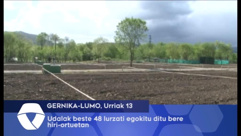 Udalak beste 48 lurzati berri egokitu ditu bere hiri-ortuetan