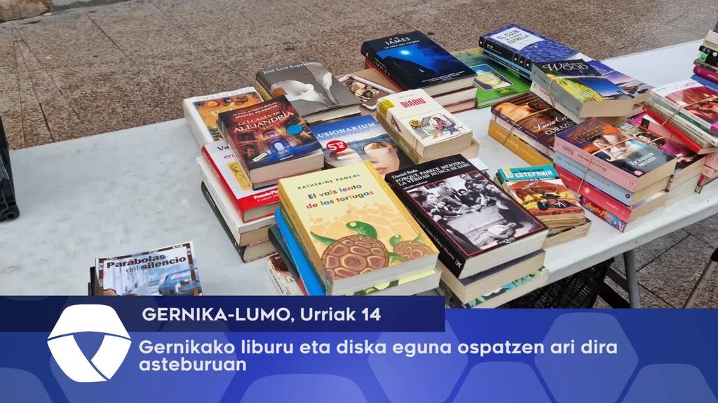 Gernikako liburu eta diska eguna ospatzen ari dira asteburuan