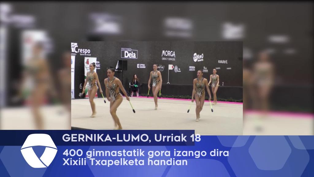 Xixili Lehiaketak 400 gimnasta bilduko ditu