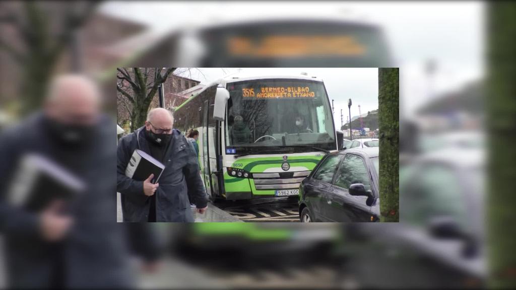 Bizkaibuseko greba egongo da Busturialdean, astelehenetik aurrera