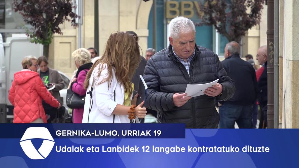 12 langile kontratatuko ditu Gernika-Lumoko Udalak