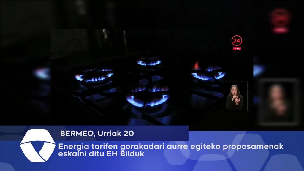 Energia tarifen gorakadari aurre egiteko proposamenak eskaini ditu EH Bilduk