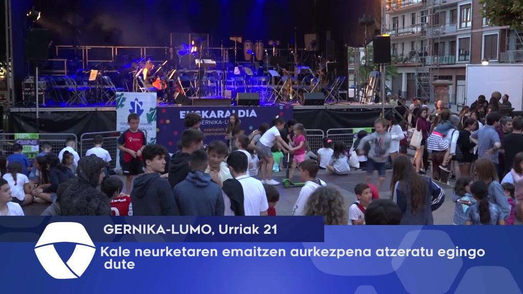 Kale neurketaren emaitzen aurkezpena, azaroaren 2koa, atzeratu egin dute
